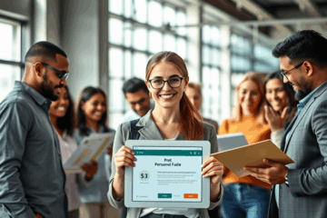 Image illustrant un prêt personnel facile avec approbation instantanée.