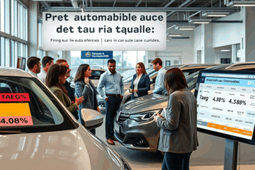 Image illustrant un prêt automobile à des taux attractifs.