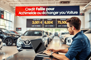 Image illustrant un financement facile pour l'achat ou l'échange de voitures.
