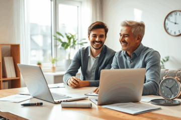 Image illustrant le financement immobilier simplifié et rapide, avec des outils de simulation et d'évaluation des prêts.