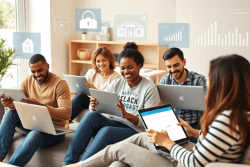 Image illustrant le prêt immobilier rapide et sécurisé, mettant en avant des projets immobiliers.