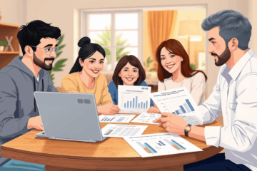 Crédit immobilier avec des mensualités réduites et options de flexibilité.