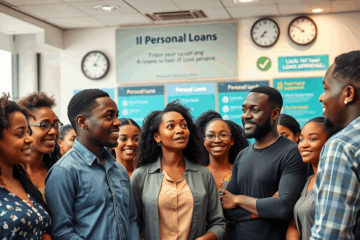 Image illustrant les solutions de prêt personnel pour les urgences financières des clients de la Banque Africaine.