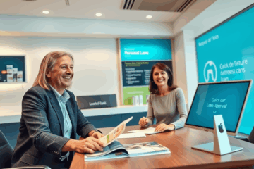 Image illustrant un prêt personnel rapide et simple.