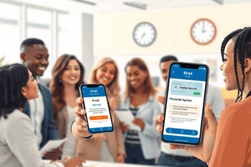 Image illustrant un prêt personnel d'urgence avec approbation immédiate.