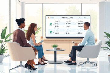 Illustration d'un prêt personnel en rapport avec la Banque Cantonale du Valais.