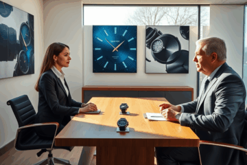 Image illustrant le processus de sélection chez Swatch.