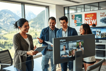 Une personne consultante des offres d'emploi chez Migros pour une carrière prometteuse.