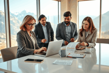 Image illustrant les étapes pour créer un profil LinkedIn gagnant.