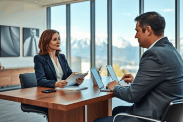 Image illustrant la négociation salariale avec des entreprises suisses